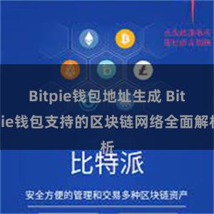 Bitpie钱包地址生成 Bitpie钱包支持的区块链网络全面解析