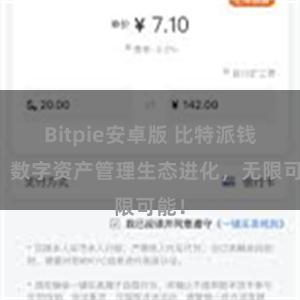 Bitpie安卓版 比特派钱包：数字资产管理生态进化，无限可能！