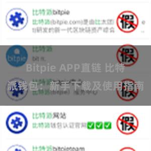 Bitpie APP直链 比特派钱包：新手下载及使用指南