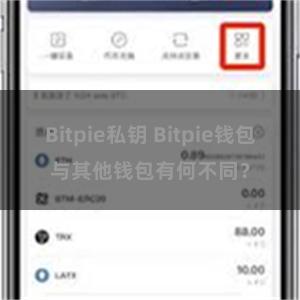 Bitpie私钥 Bitpie钱包与其他钱包有何不同？