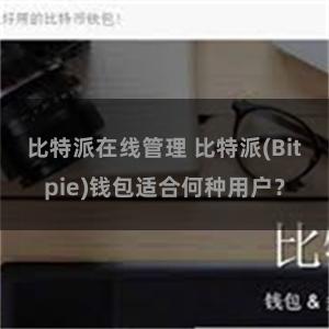 比特派在线管理 比特派(Bitpie)钱包适合何种用户？