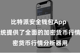 比特派安全钱包App  比特宗派统提供了全面的加密货币行情分析器用