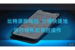比特派热钱包  方便快捷地进行转账和来回操作
